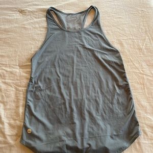 Senita Athletics mesh extra mile tank small steel blue